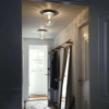 Liila 1 Large Wall-Ceiling Silver Clear