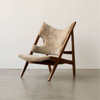 Knitting Chair Sheepskin