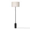 Gravity Floor Lamp Blackened Steel