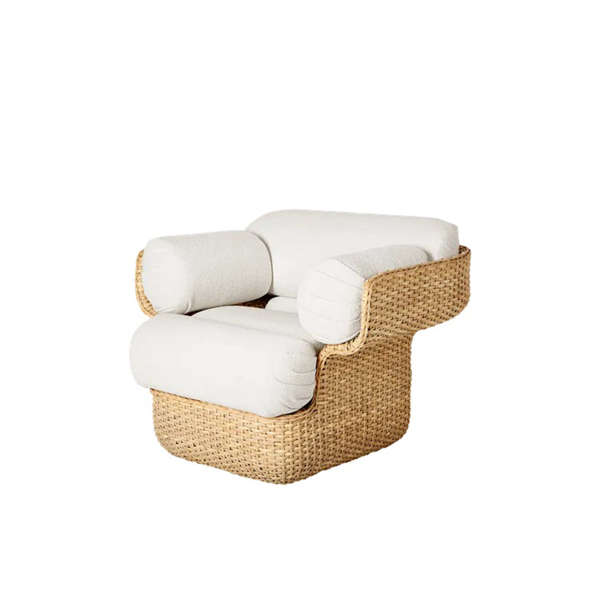 Picture of GUBI Basket Lounge Chair - Lorkey Limonta 40