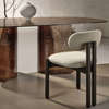 bay wood dining chair