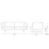 Diagram - Inland Sofa AV22