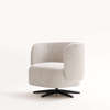 Miki Lounge Chair - Swivel 360 Base