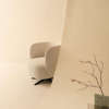 Miki Lounge Chair - Swivel 360 Base