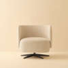 Miki Lounge Chair - Swivel 360 Base