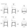 Diagram - Carter Counter Chair