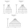 Drape Linear 7 Chandelier