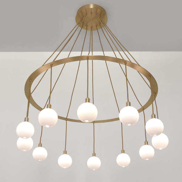 Drape Circle 12 Chandelier