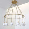 Drape Circle 12 Chandelier