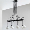 Drape Arm 8 Chandelier