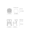 Diagram - CH24 Wishbone Chair