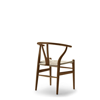 CH24 Wishbone Chair - smoked-stain-oak-natural-papecord