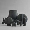 Guggenheim Vase Big - Black