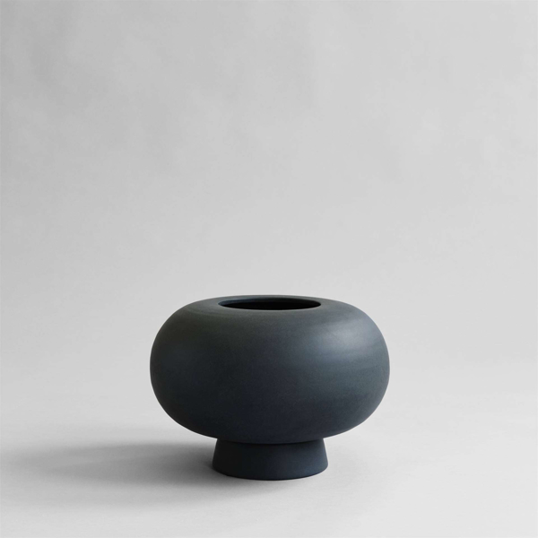 Kabin Vase Fat - Black