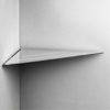 Reframe Soap Shelf Corner - Polished Stainless Steel